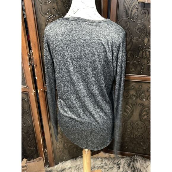 Athleta XS Soft‎ Dark Gray Long Sleeve Shirt Women's - Picture 4 of 6